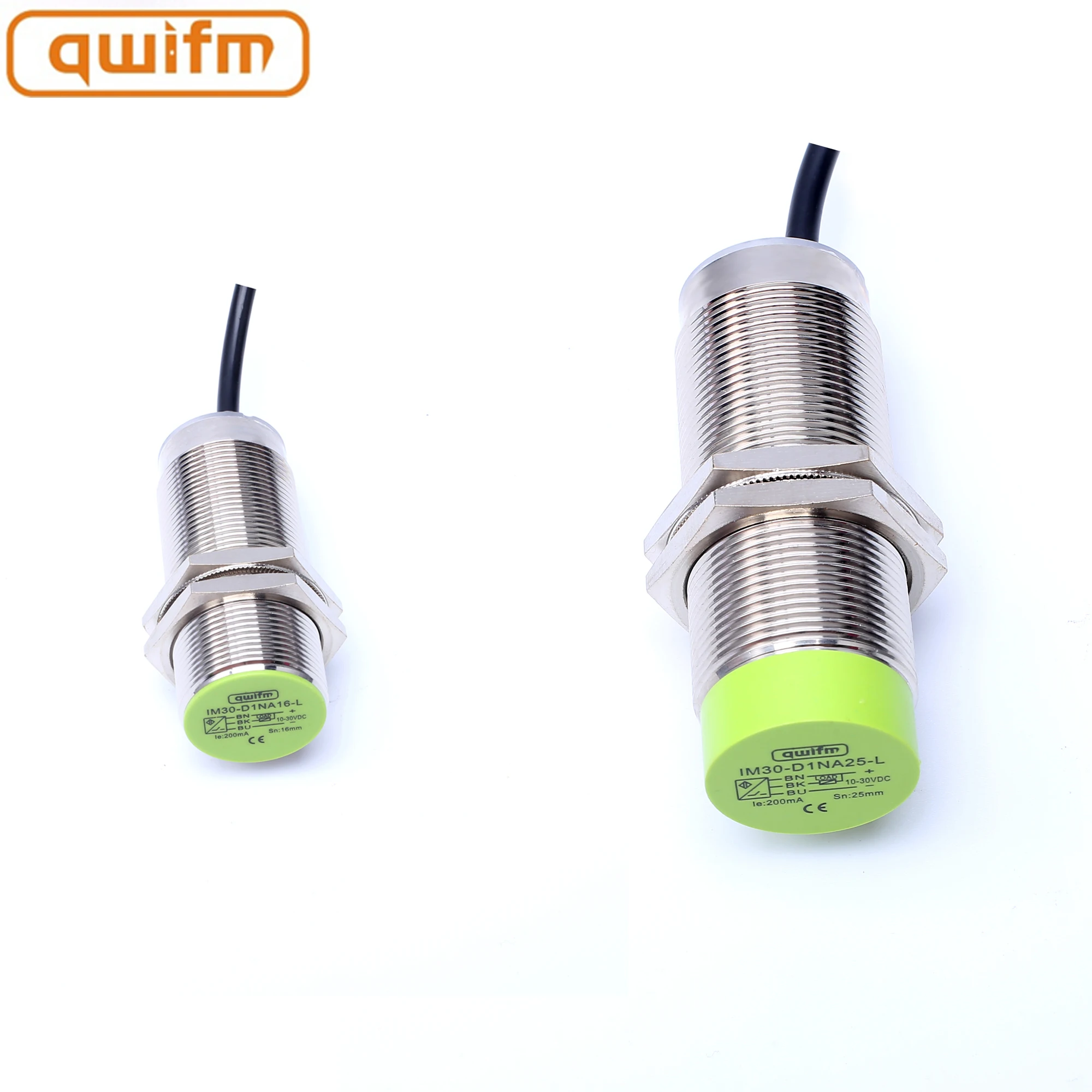 Manufacture long-distence non-flush inductive capacitive pnp proximity sensor