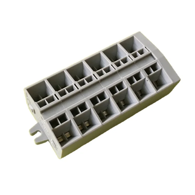 Kingtone Portable Plastic Miniature Terminal Block With Spring Clamp