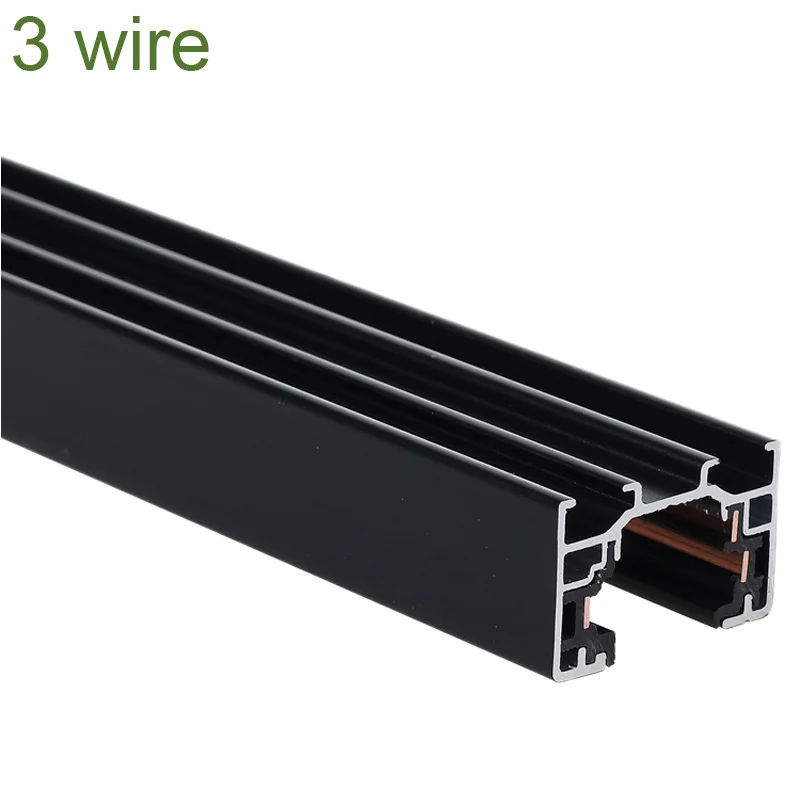 CE ROHS ETL 10 Years Warranty Dimmable 2 Pin 3 Pin 0.5 1 2 3 4 Meter LED Track Light Rail Track Light System