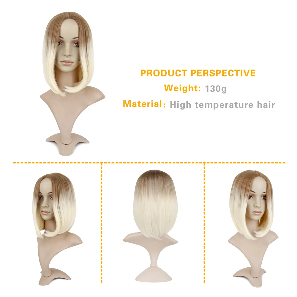 Free Sample Perruque Cheveux Humain Short Synthetic Wig For Women,Synthetic Wig Vendor,Synthetic Hair Pink Wig