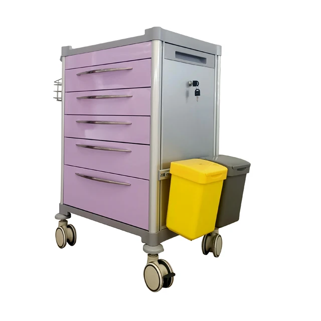 Magic Serie Hospital&Clinic Medication Equipment ABS Medical trolley Medicine cart Carro de Medicina