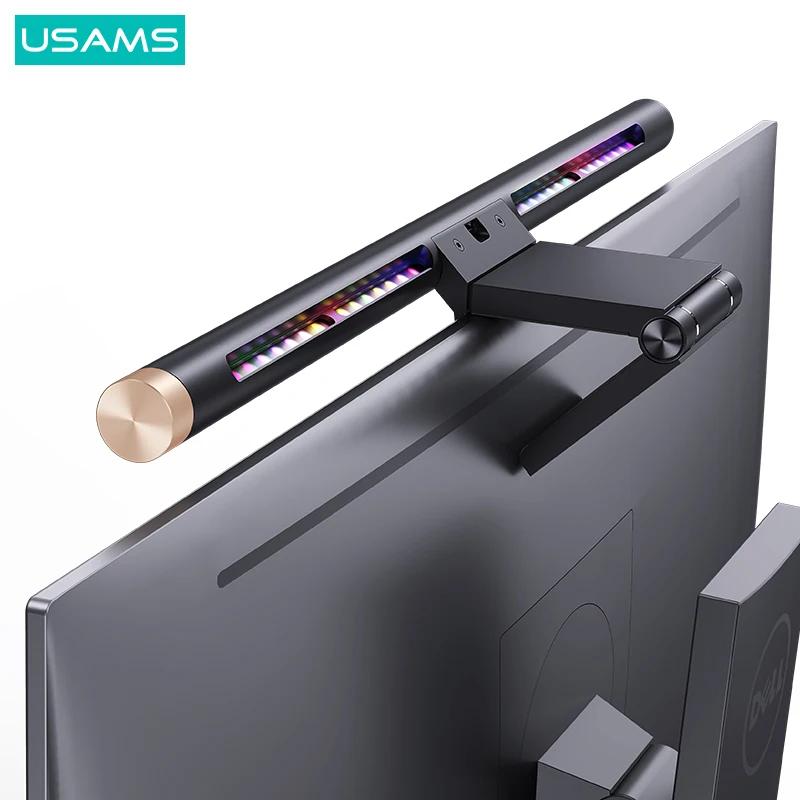 USAMS Gaming Light Desk Lamp Computer Laptop Screen Bar Hanging Table For LCD Monitor Study