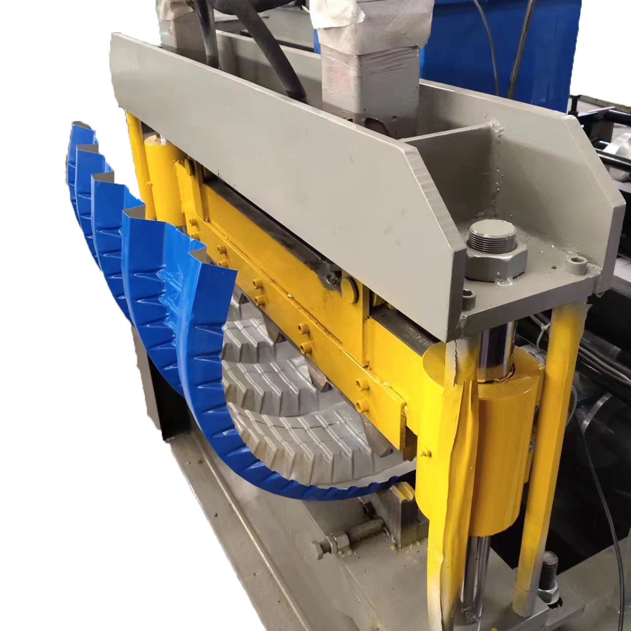 Auto Arch Curving Roof Building Panel Crimping Roll Forming Machine