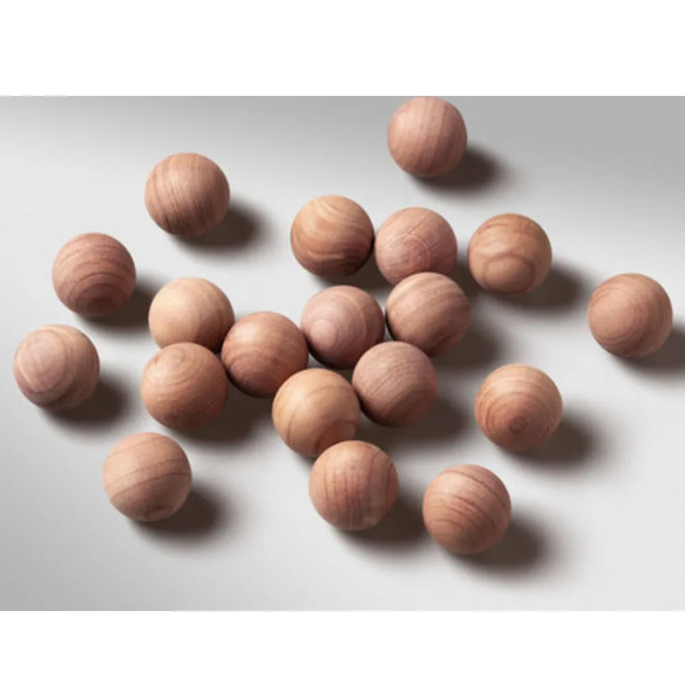 Yisidikao Pest Killer Red Cedar Wood Ball, Scent Ball For Clothes Storage
