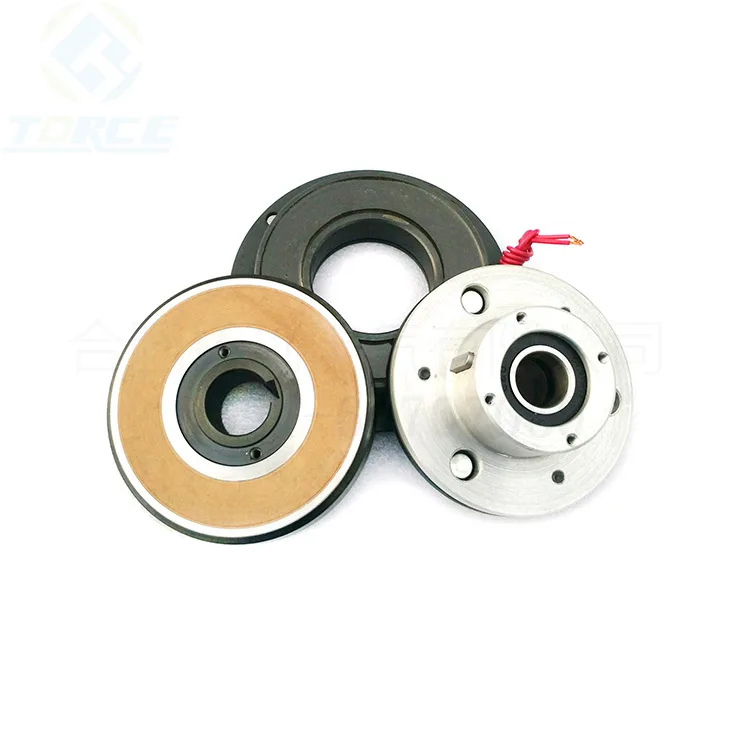 TQESC1-10B 24VDC 10NM Single piece dry energized electromagnetic clutch small plate shaft installation