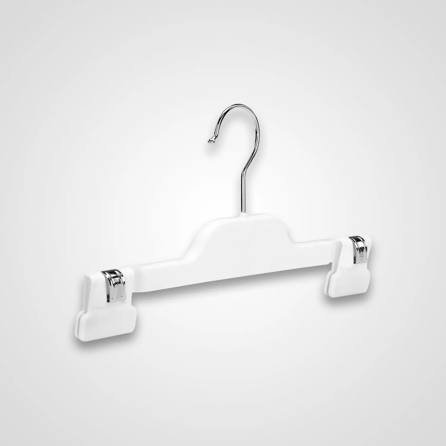 Good Quality Clothes Plastic Trouser Pants Hanger Kid Space Saving With Clip