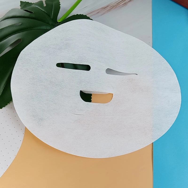 30gsm новый материал микрофибра маска для лица спанлейс ткани высокого качества сухая маска для лица лист