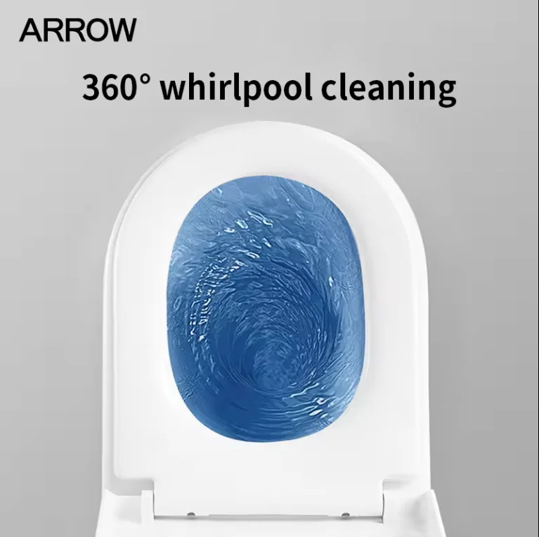 ARROW Brand Toilet bowl Factory sanitary ware toilets set bathroom water closet siphonic One piece ceramic wc toilet