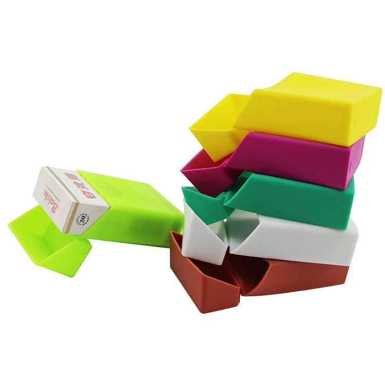  Oem High Quality Colorful Eco Friendly Silicone Cigarette Case Super Slims