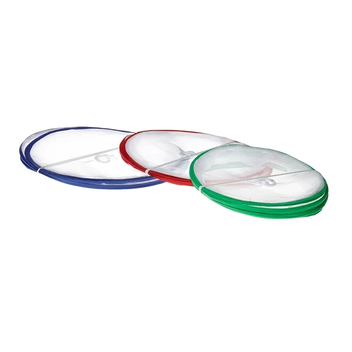 PM TV000611 Colorful Kitchen Pest Control Table Dish Cloth Pop Up Mesh Food Cover