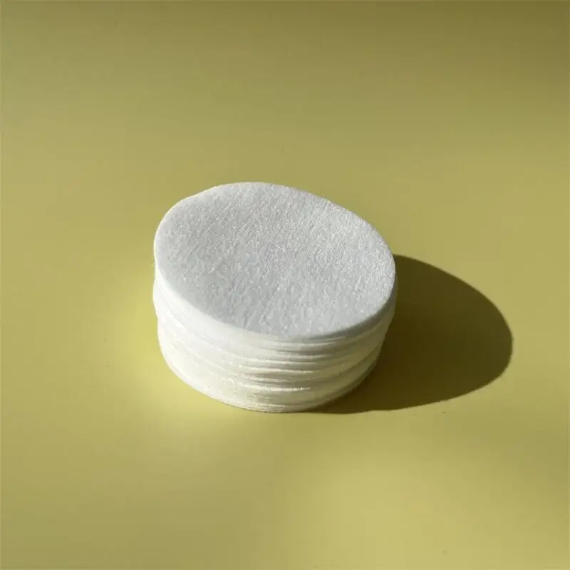 YP52 Manufacturer produce disposable nonwoven plain make up remover cotton pad