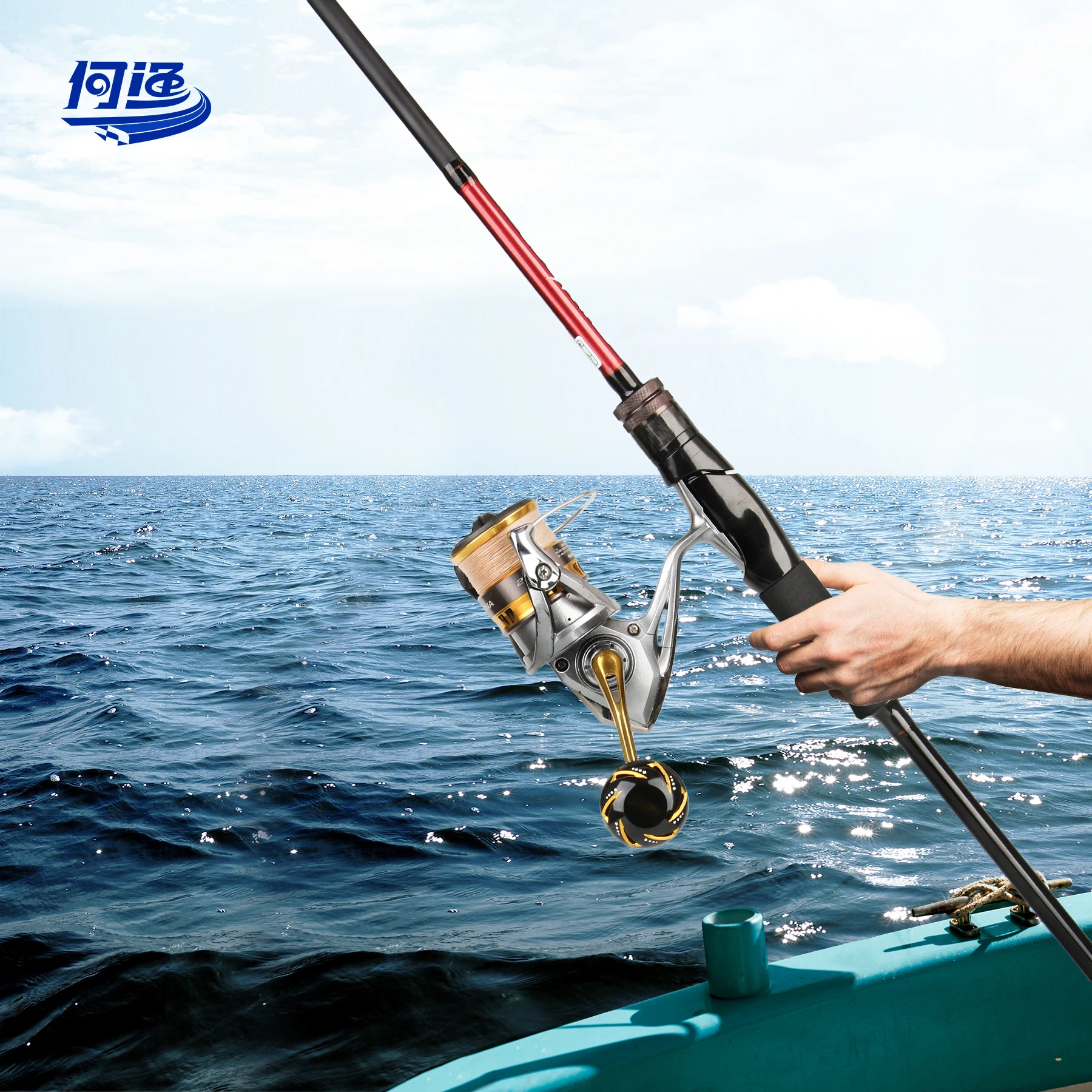 Power Knob Reel Handle for Shimano Stradic Sedona Sustain Daiwa Ballistic Fuego Tatula Saltwater Spinning Fishing Reel Handle