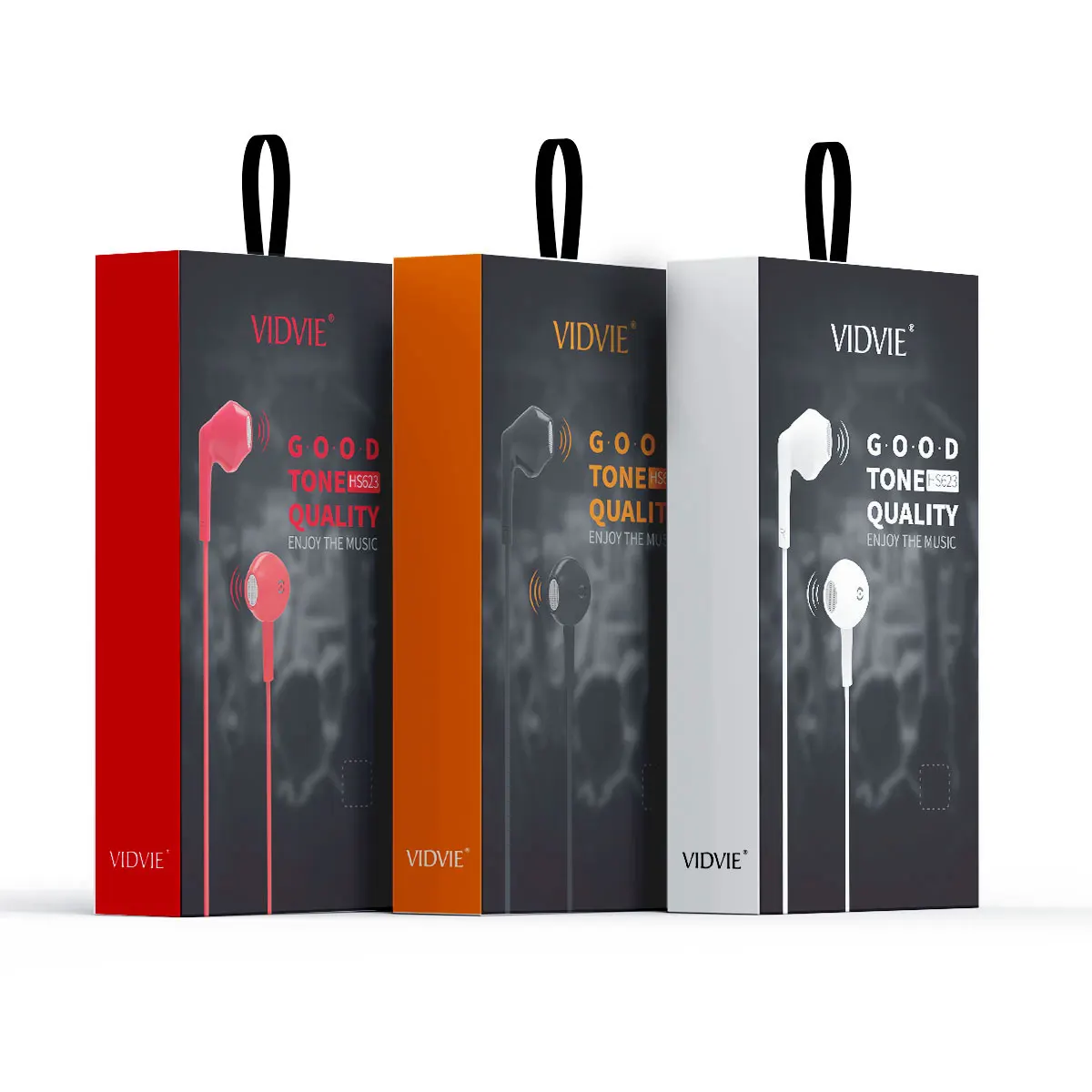 VIDVIE Classic 3.5mm Audifonos Wired Handsfree in-ear Earphone For iPhone 4/4S/5/5S/6/6S