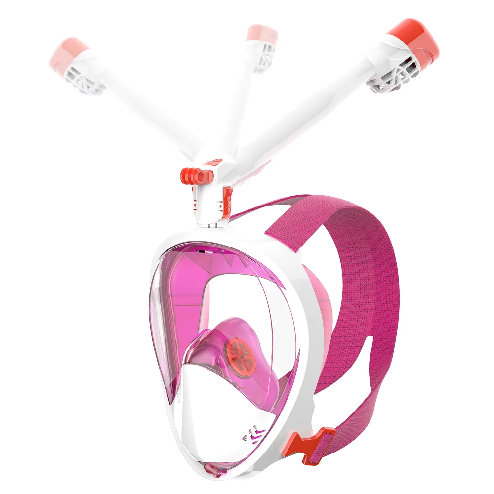 
Swim Gear For Beginners Headgear Goggle Snorkeling Full Face Diving Mask 