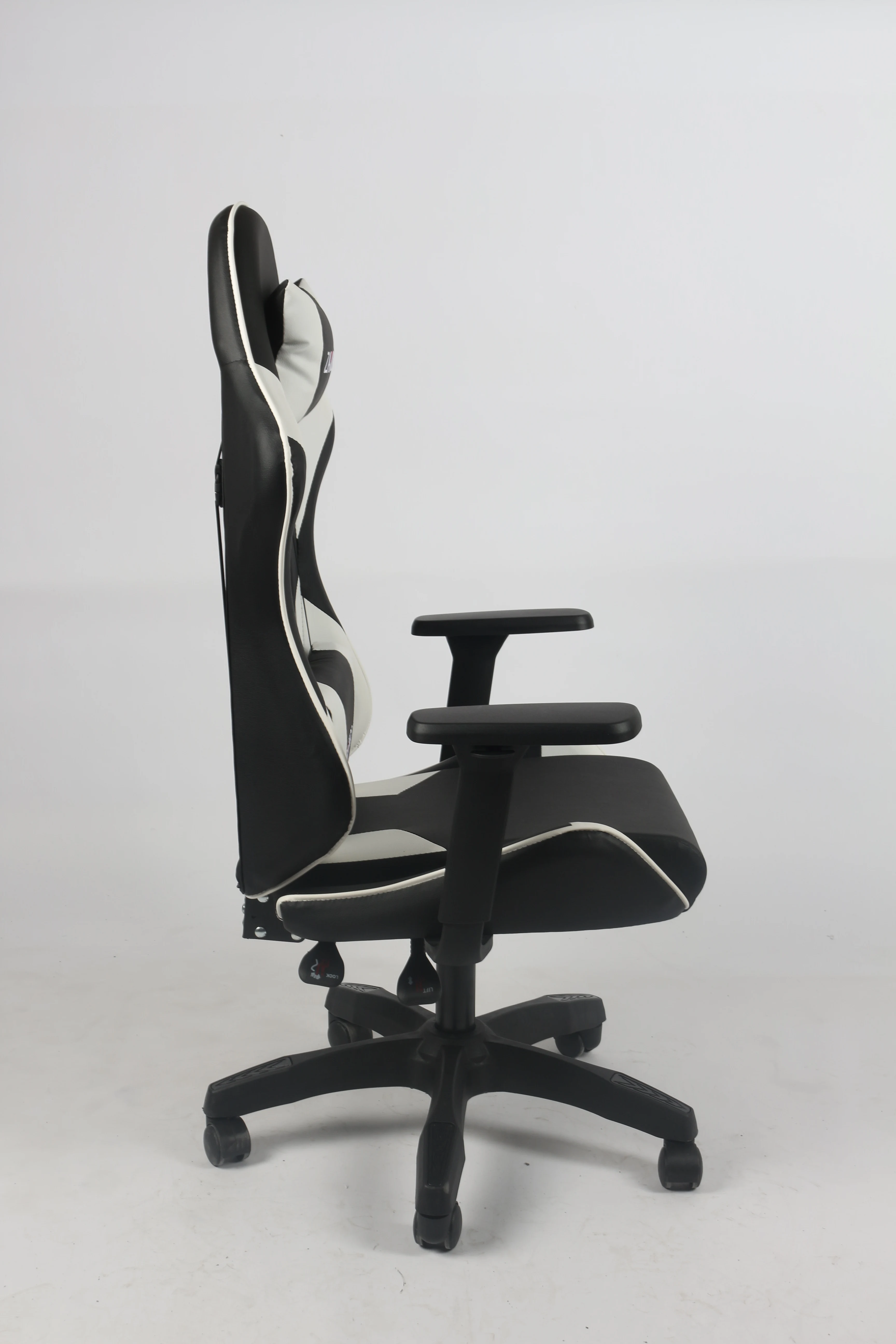 YOUGE Budget Executive Chair Ergonomic Racing Gamer Chair Revolving Feature Home Use PU Synthetic Leather Nylon Office Chair