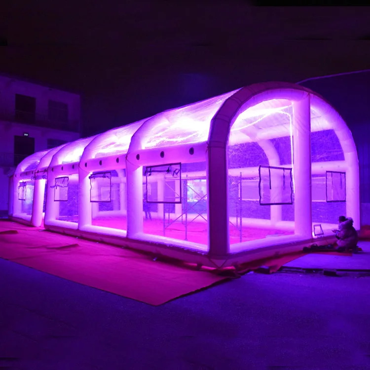Large Outdoor Inflatable Party Event Nightclub Tent with LED Lighting Inflatable Wedding Tent