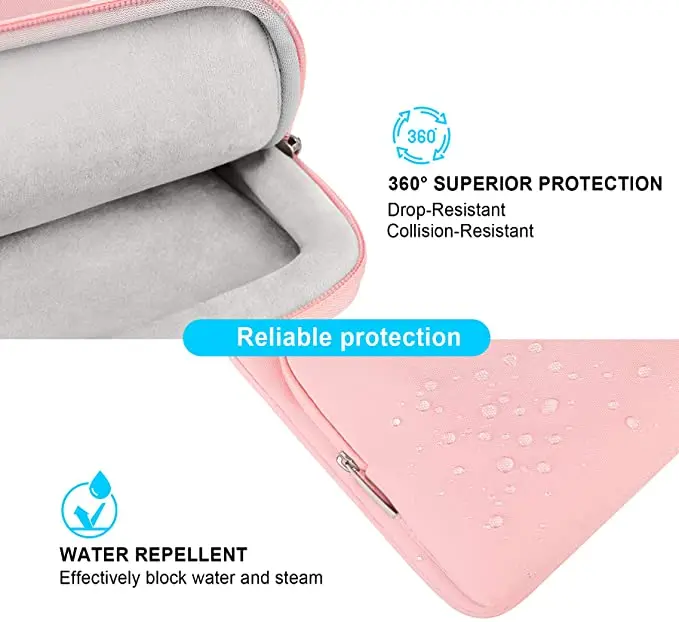 Pink Protective Laptop Shoulder Messenger Bag Sleeve Case business laptop bags for 13 Inch