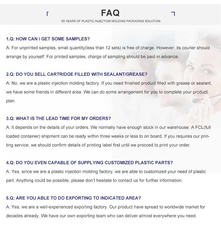 HDPE Material Acrylic Hollow Tube for Strong Sealant