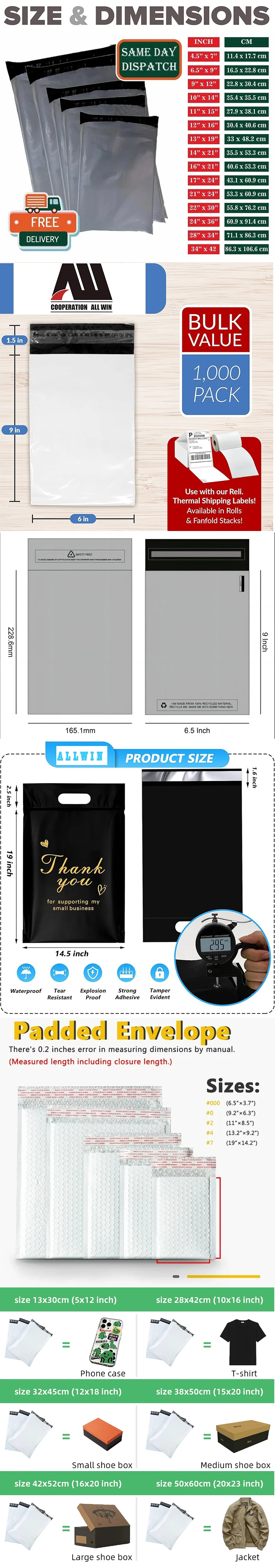 Biodegradable Kraft Mailing Bags Honeycomb Paper Padded Mailer Wrap Bubble Envelope Compostable Cushion Packaging Bag