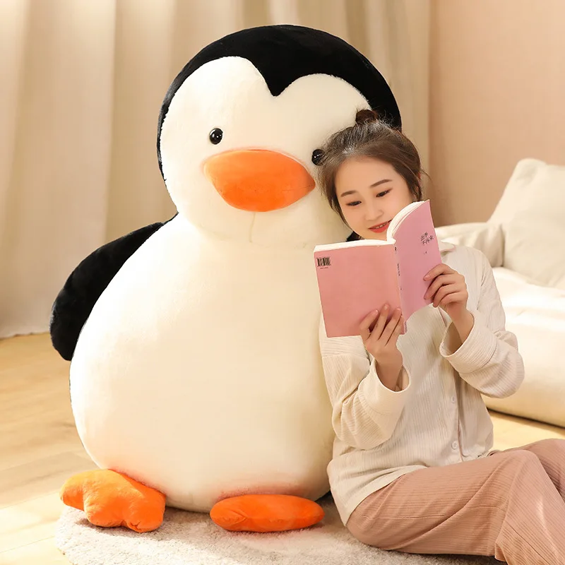 Kawaii игрушка пингвин плюшевая фигура детская мягкая девочка получить плюшевую подушку