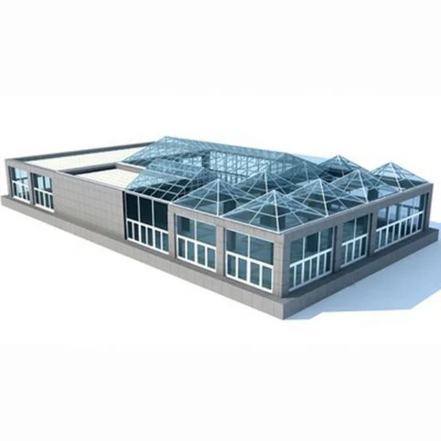 Prefabricated Frame Steel Structure Building Construction Materials Building Industry Factory Hall Workshop Warehouse