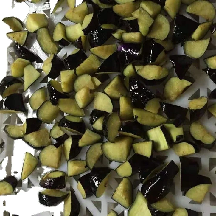 hot season good price and high quality frozen fried eggplant for sale