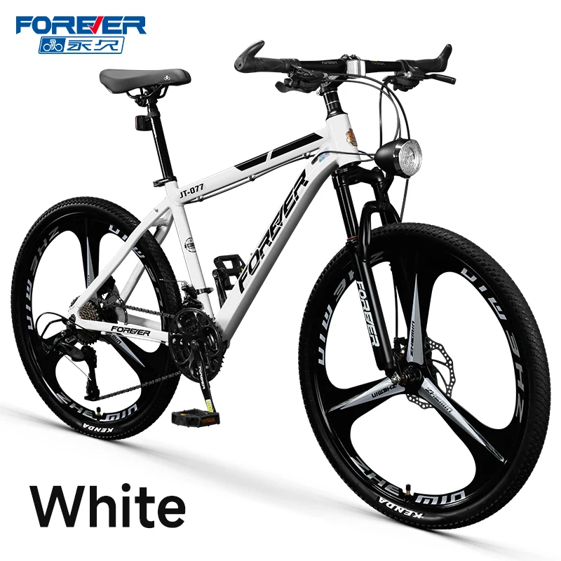 Forever 2024 New Type 24/26/27.5 Inch 21/24/27/30 Speed Bicycle High Carbon Steel/aluminum alloy Frame Mountain Bike
