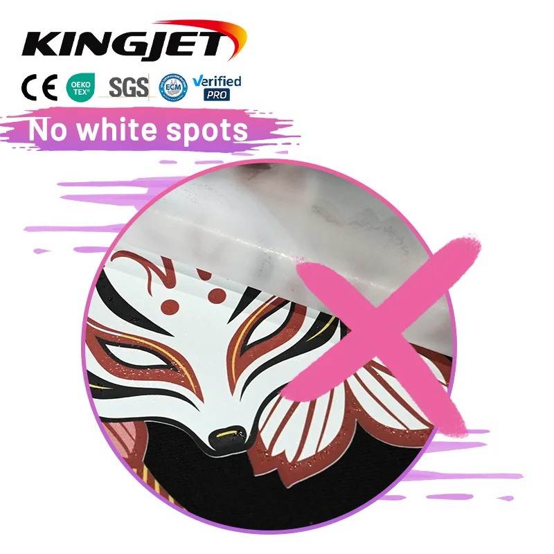 Printable 0.6*100m A3 dtf film rolls pet heat transfer film dtf a3 pet film