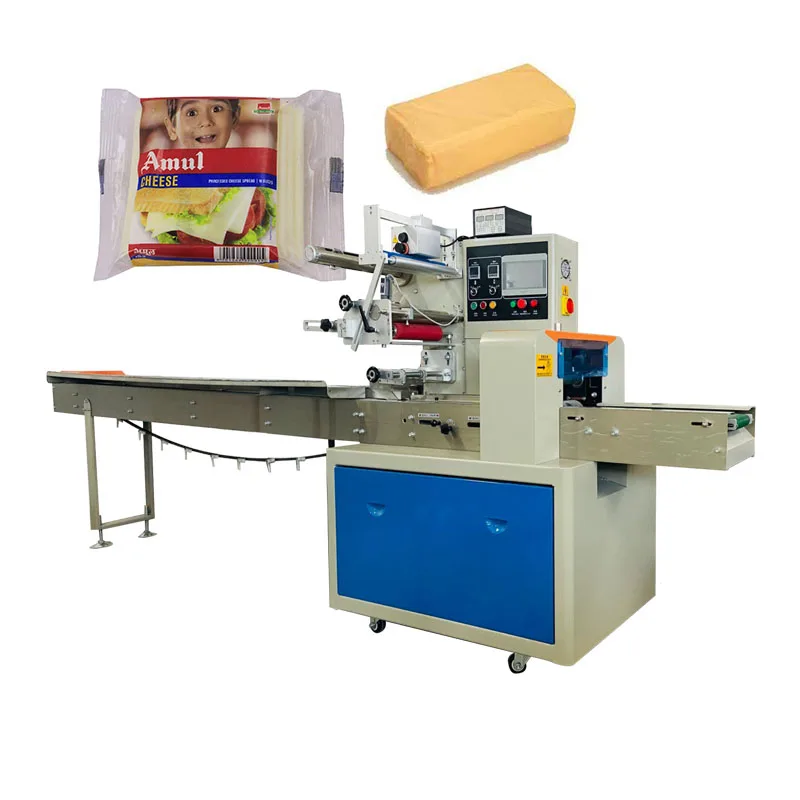 Automatic Flow Cheese Sliced Packaging Packing Machine