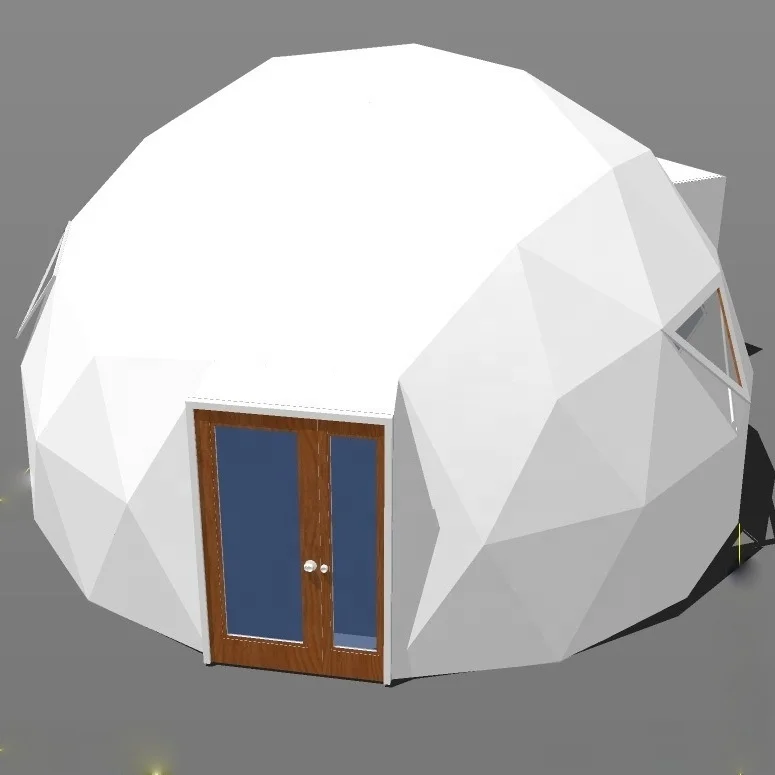 Новейший дизайн роскошная маленькая геодезическая купольная палатка 6 м и 8 для дома отеля