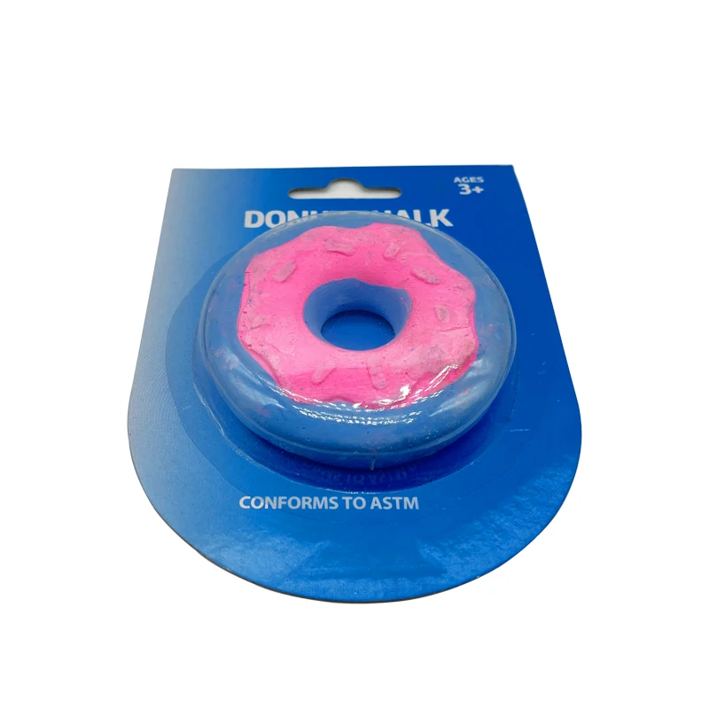 Non-Toxic Custom Jumbo Sidewalk washable Doughnut Chalk  for school