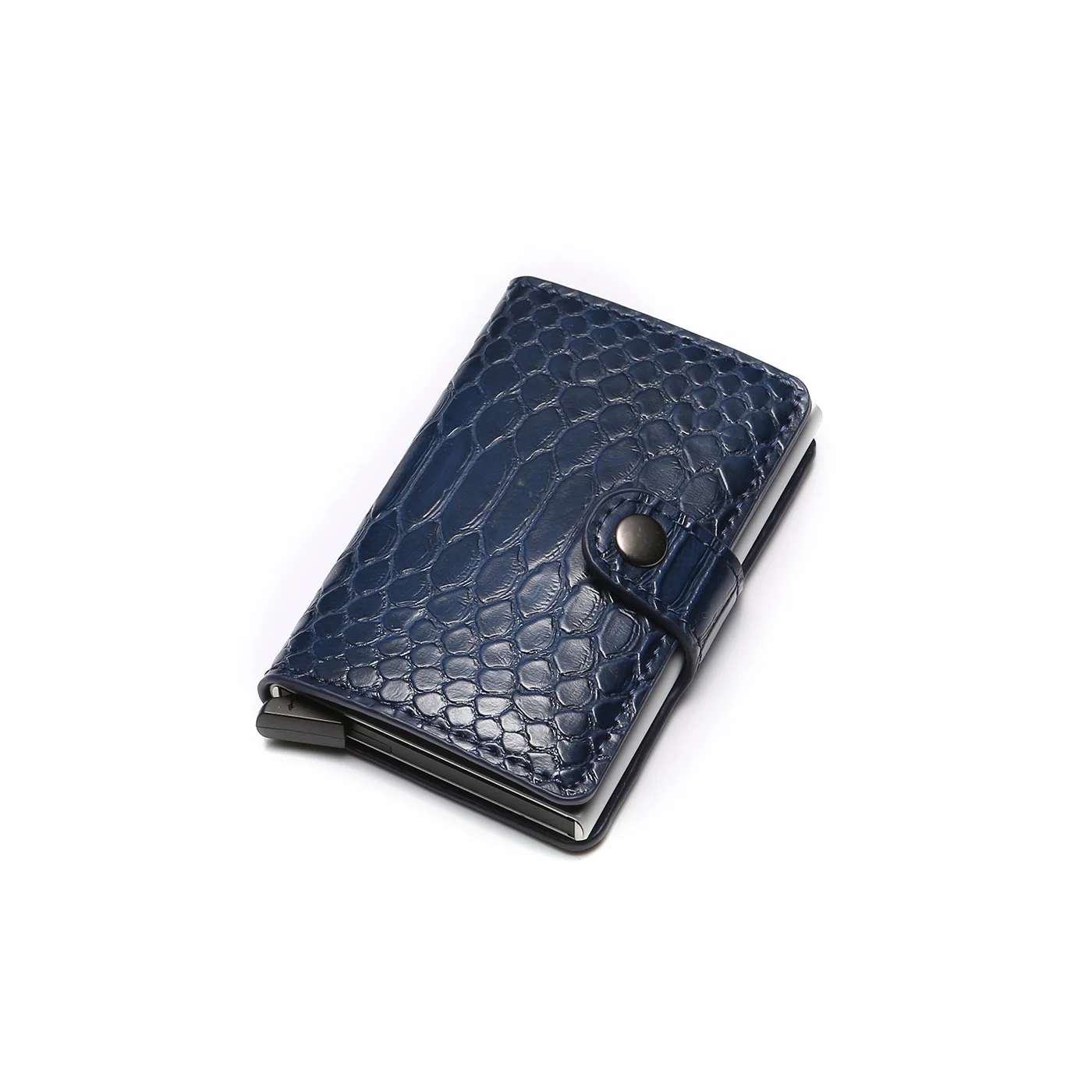 Wholesale Mini Aluminum Wallet Credit Cards Holder Metal Business ID Card Case for Men Women Fashion Custom Item Style