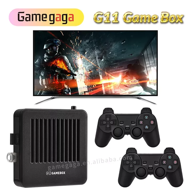 G11 Game Box Classic Retro Gaming Console 30000 Games Video Game Console 4K HD Consola Video juego For psp/n64/ps1