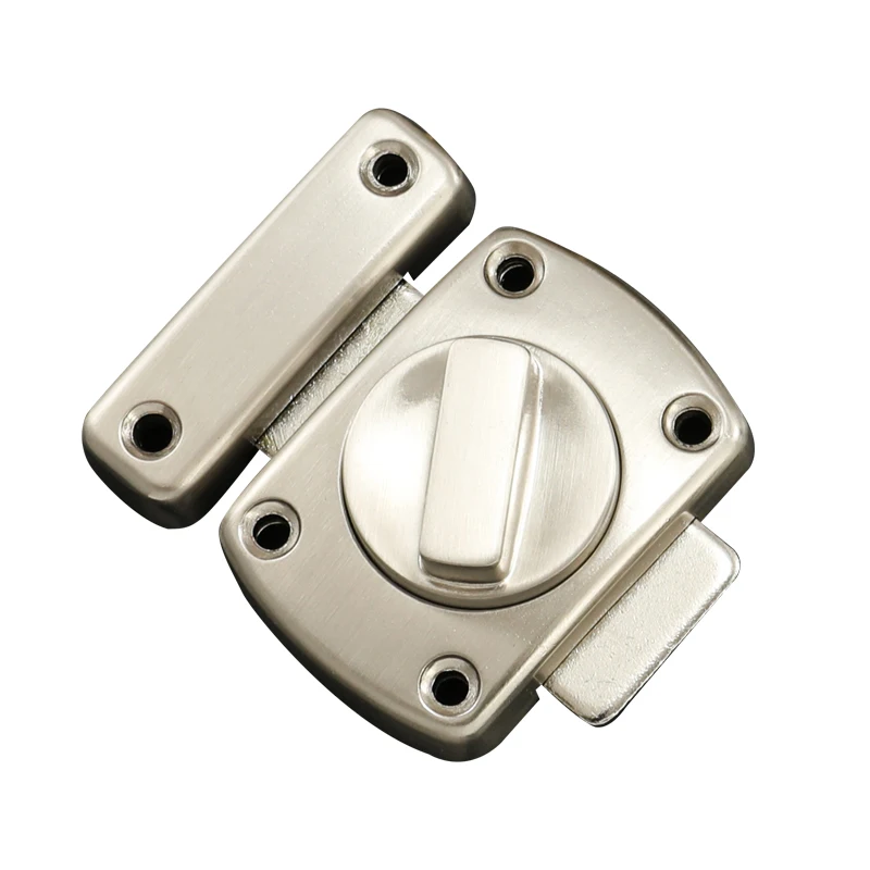 Горячая Распродажа, цинковая безопасная дверная скользящая дверь, деревянная дверь, болт, защелка для шкафа, ванной комнаты