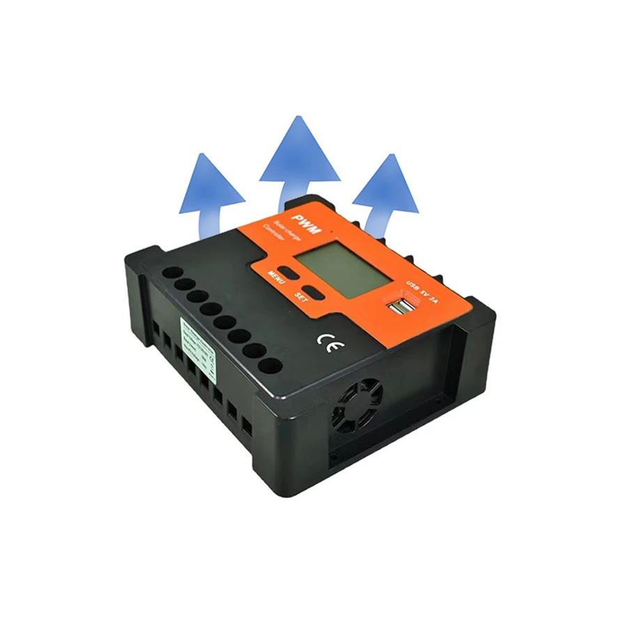 40A 12V 24V 48V Pwm Solar Charger Panel Solar Controller Solar Charge Controller
