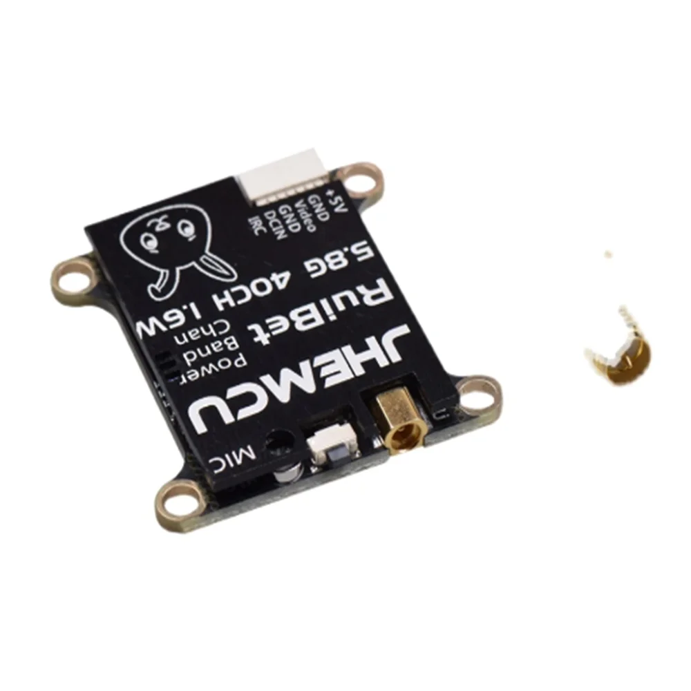 JHEMCU RuiBet Tran-3016W 5 8 Г 40CH 1 6 Вт PitMode Регулируемый VTX Встроенный микрофон 2-6S 30x30 мм для радиоуправляемого самолета FPV большой дальности