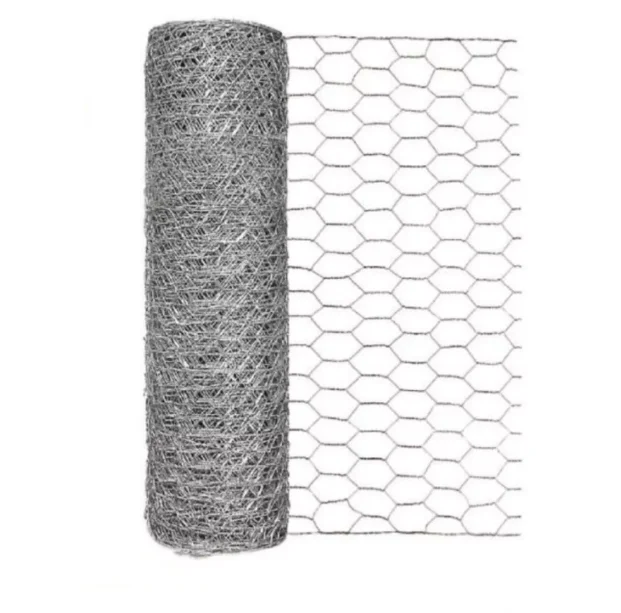 Сетка для курятника высотой 8 футов 1/2 дюйма 3/4 шестигранная сетка ограждения/Шестигранная проволочная клетка кур