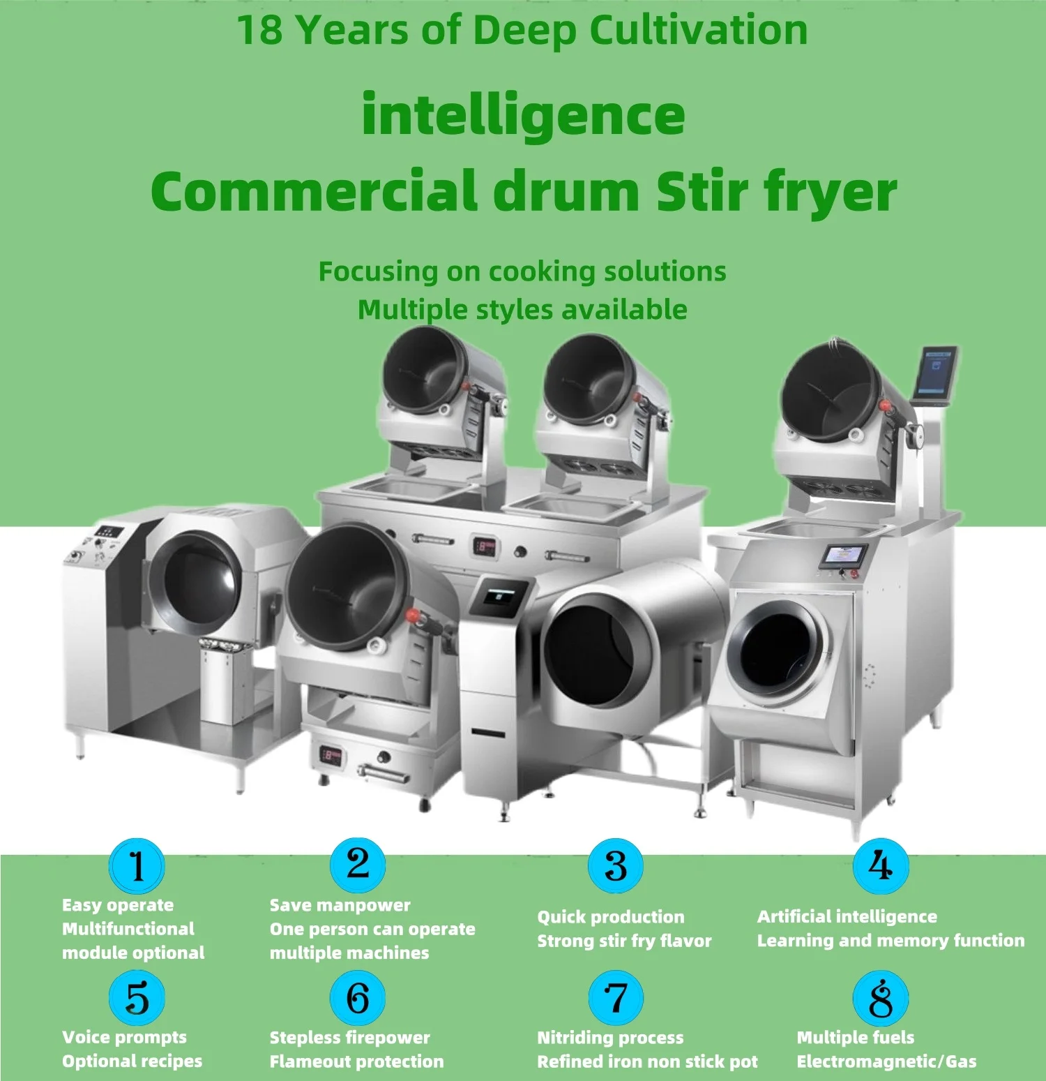 Restaurant Intelligent Cooking Robot Cooker Rotating Automatic Wok Cooking Machine Fry Fried Rice Machine Provided 220V CN;GUA
