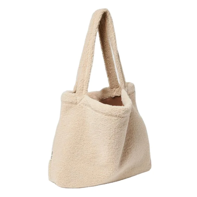Women Teddy Tote Bag Large Shoulder Bag Top Handle Handbag