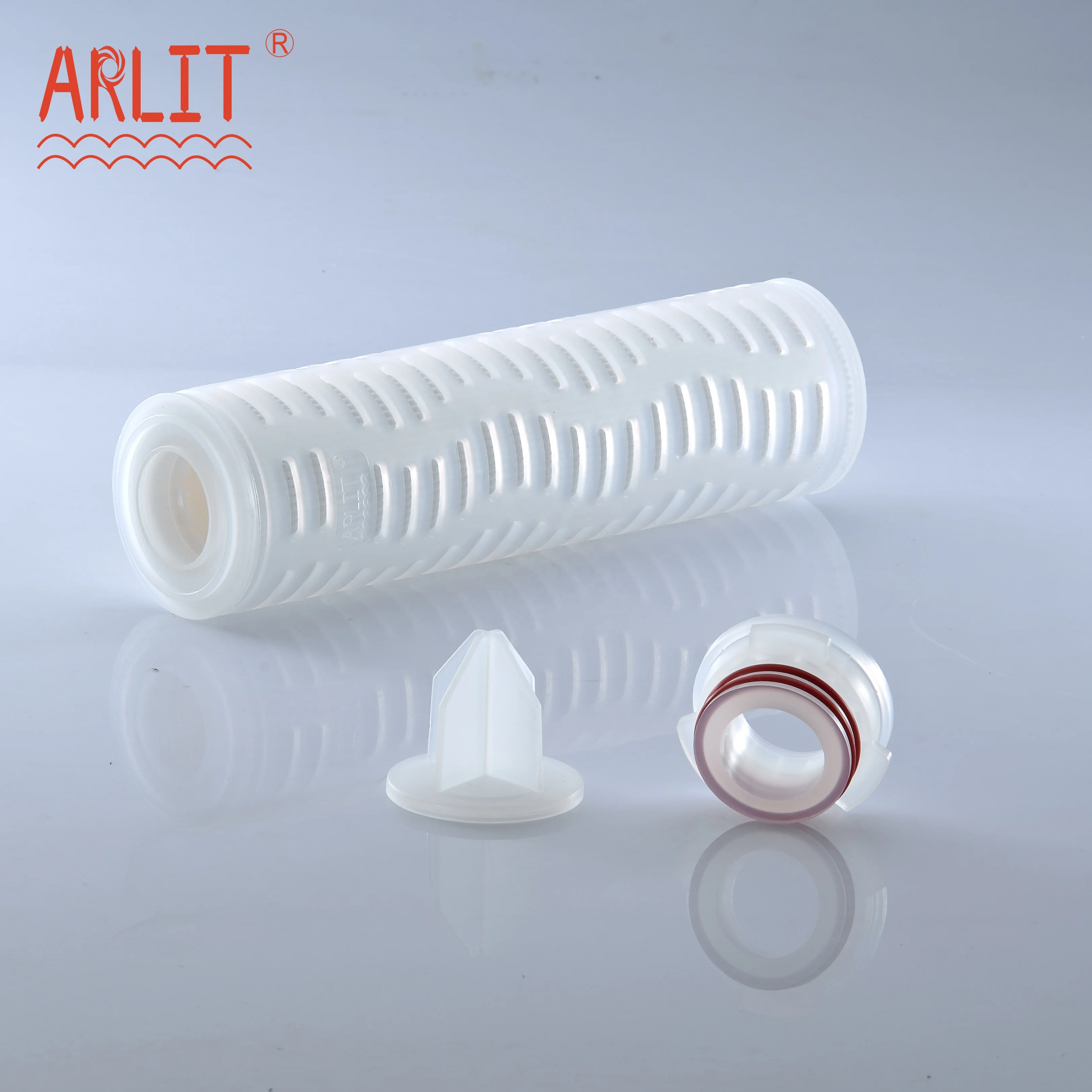 10 inches 10 Micron 69 mm PP Membrane Pleated Filter Cartridge Beverage Filter Medical liquid Filter