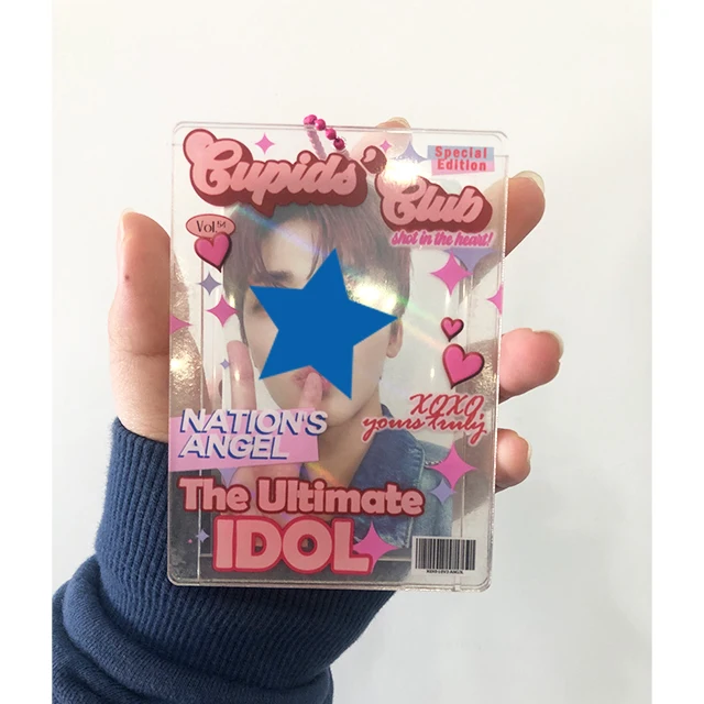 Custom design Acrylic photocard holder kpop card holders collect