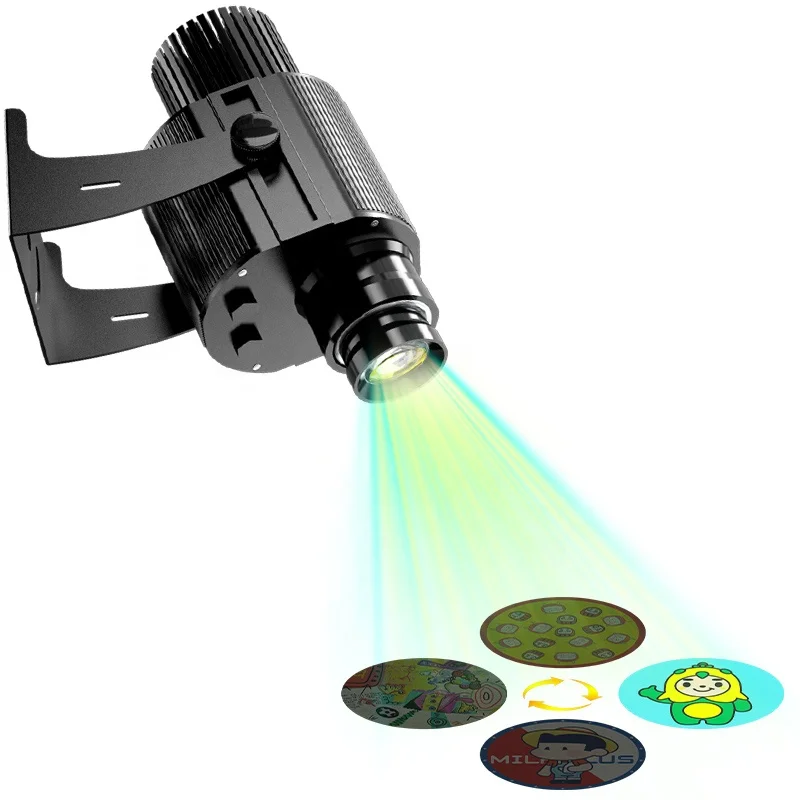 SLR imaging lens Shop Advertising Multi-logo Light led display logo projector