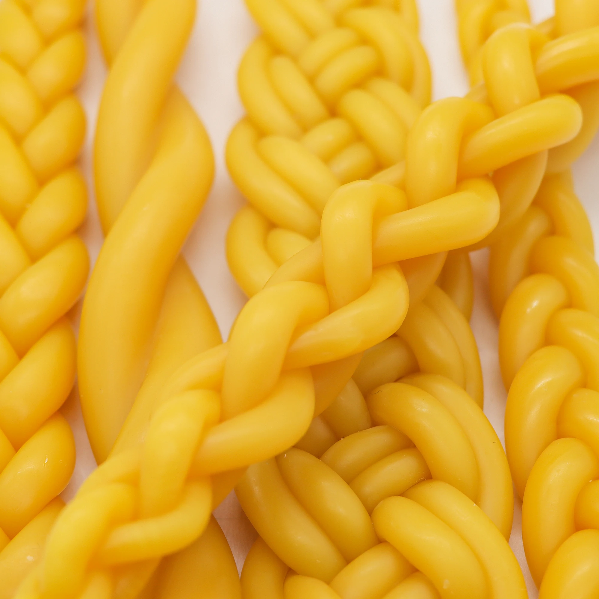 KLS Wholesale Natural Handmade Modern Multi-Wick Elegant Special Braid Braided Beeswax Havdalah Candles For Sale Israel Jewish