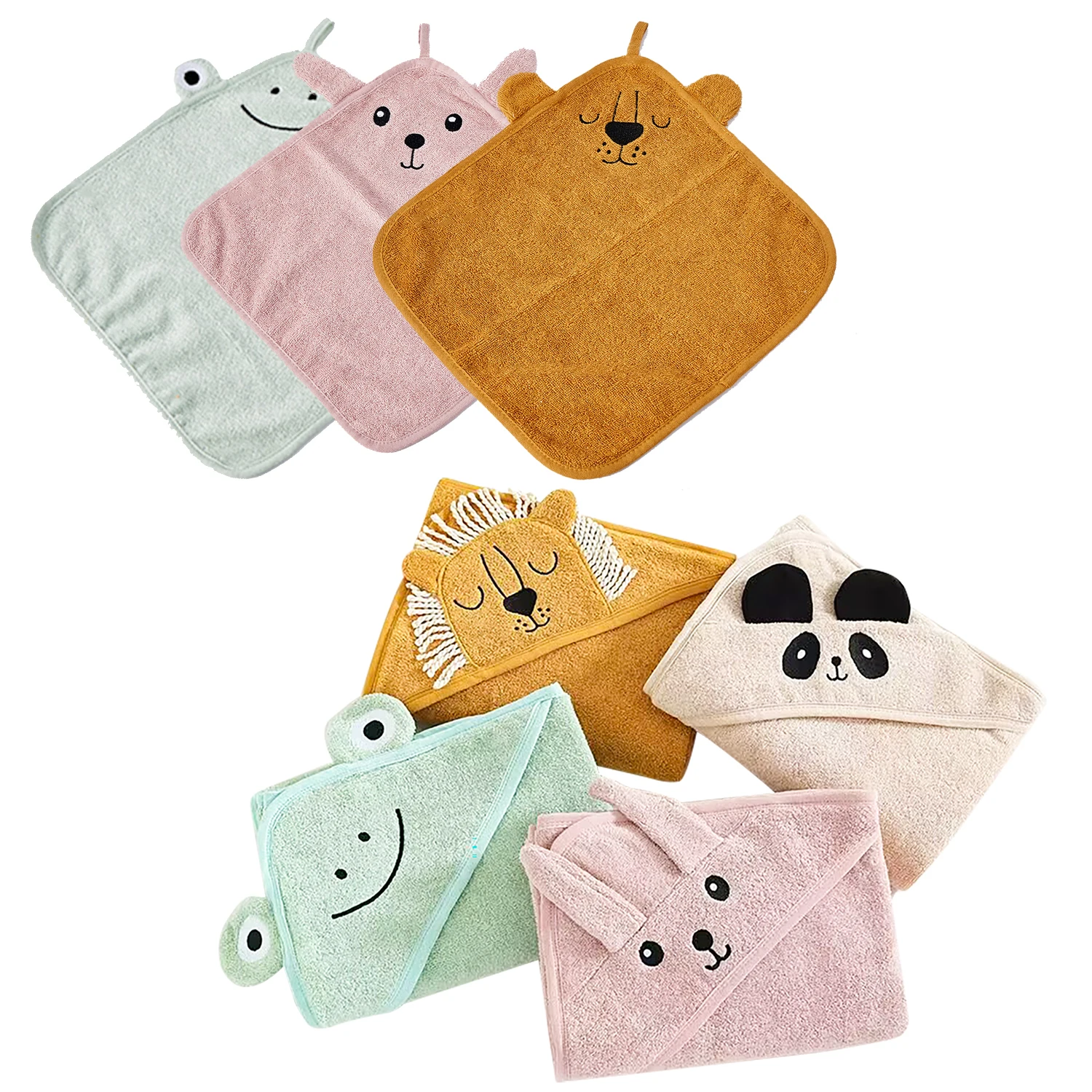 Baby wash cloth bamboo organic baby hooded towel bamboo washcloths bamboo baby hooded towel and washcloths