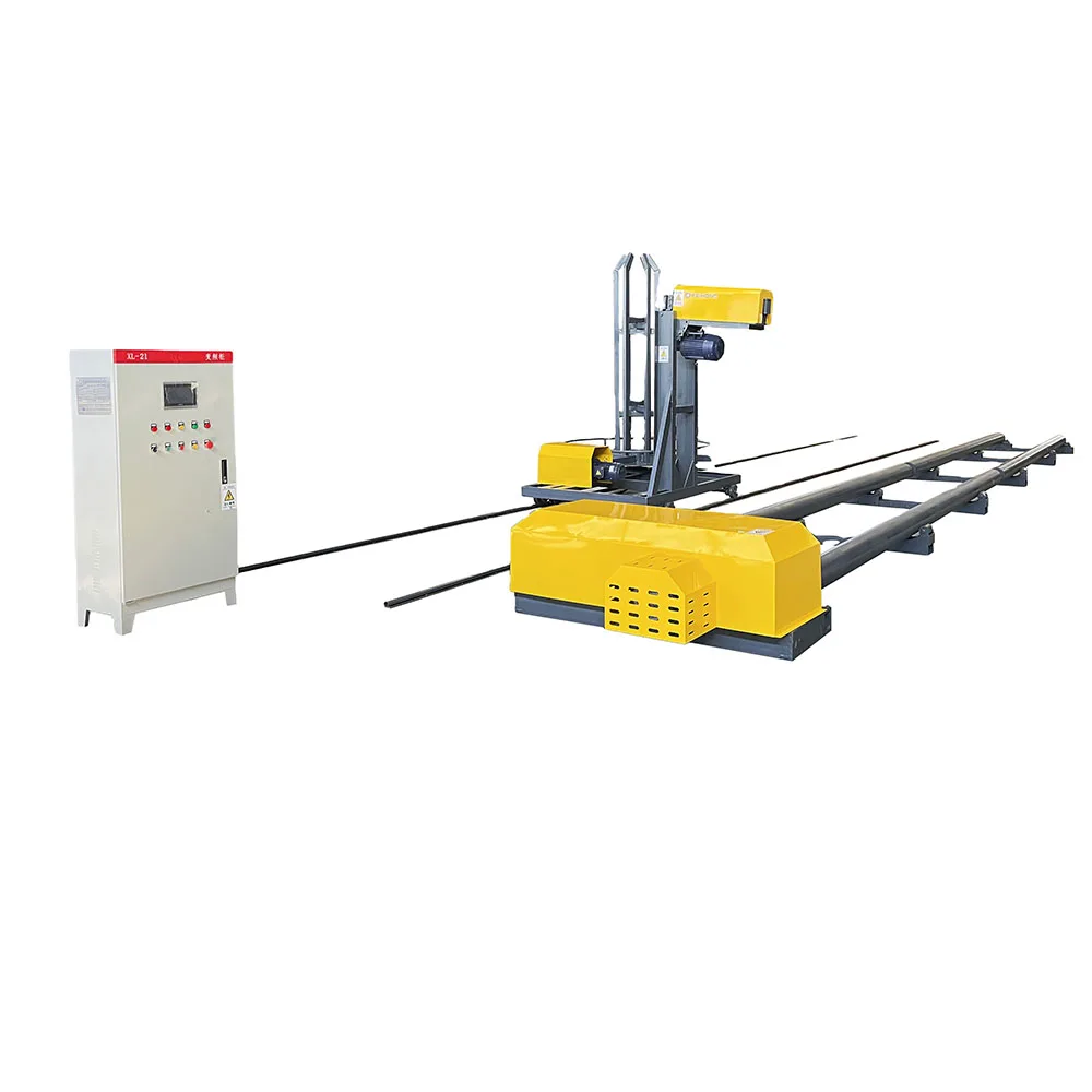 CNC Spiral Wire Winding Machine matched with CNC cage making machine