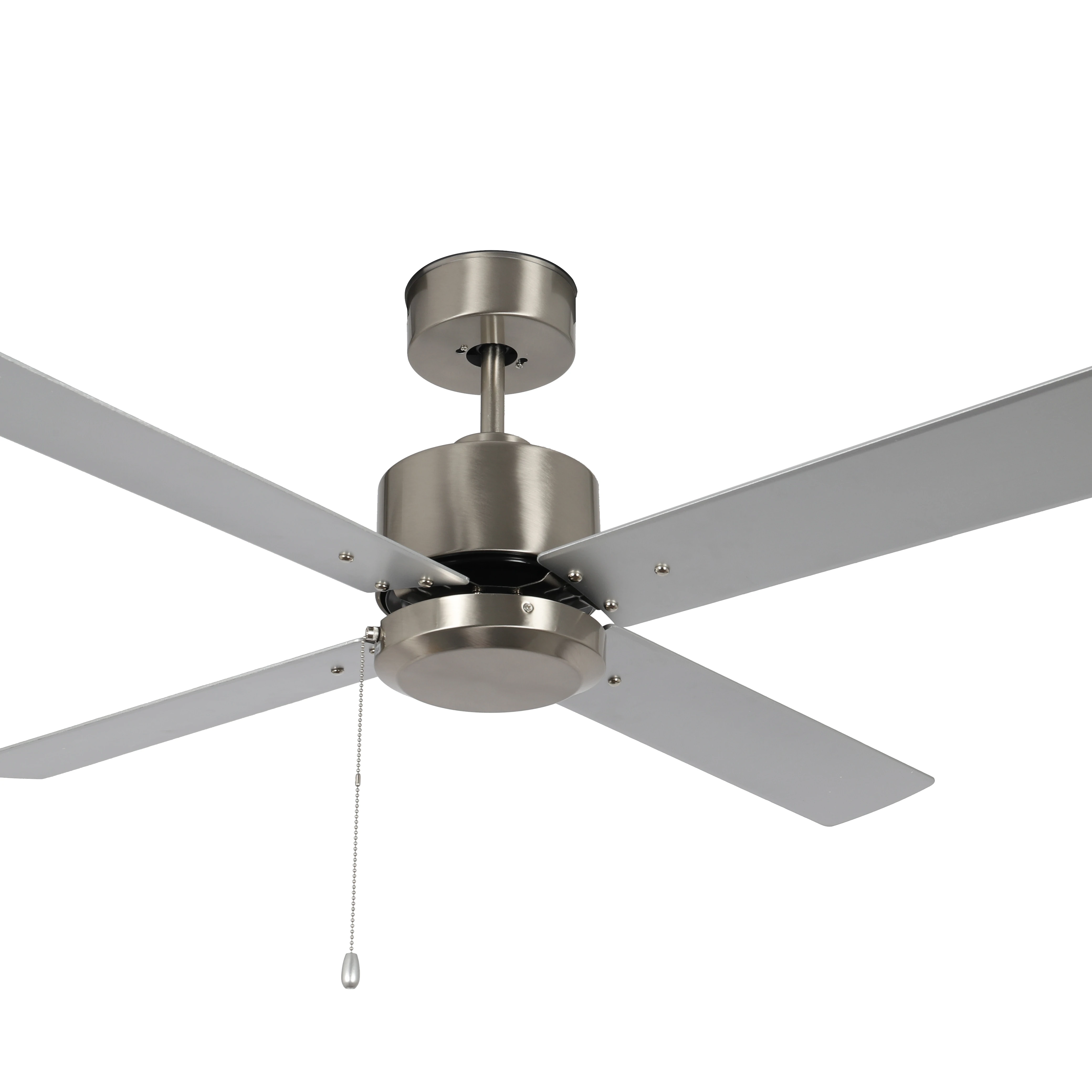 52 Inch Remote Control 3 G5 Blades rain Home Triple Capacitor for Quiet Operation  Living Room Ceiling Electric Fan With Light