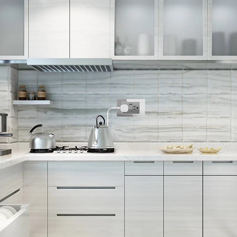 Switch Socket Thai Pc Panel Vietnam Six-hole Usb Taiwan 118 Thai Wall Socket