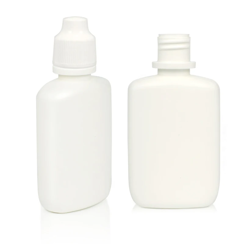 30ml HDPE Nasal Spray Bottle Sample Sack Squeeze Bottle with Screw Cap