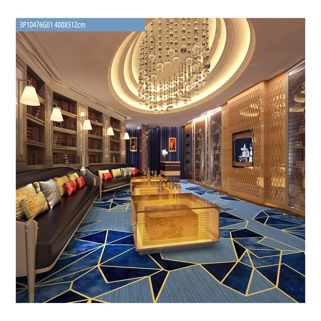 Luxury Design Wall to Wall Wire Wilton Hotel Lobby Carpet