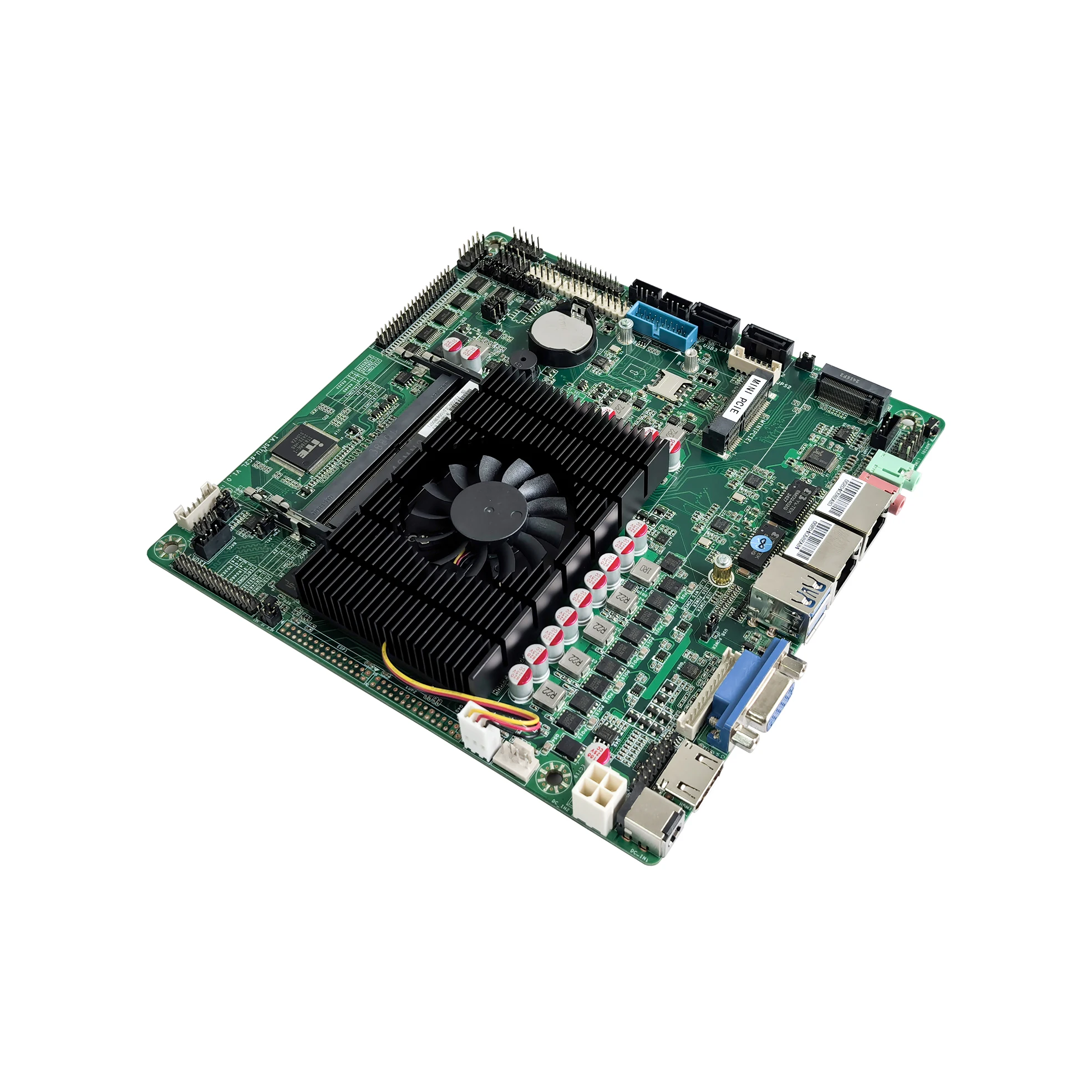 Встроенный промышленный киоск i5 7th genTDP 15 Вт MINI PCIE 2 * Lan материнская плата с процессором Core